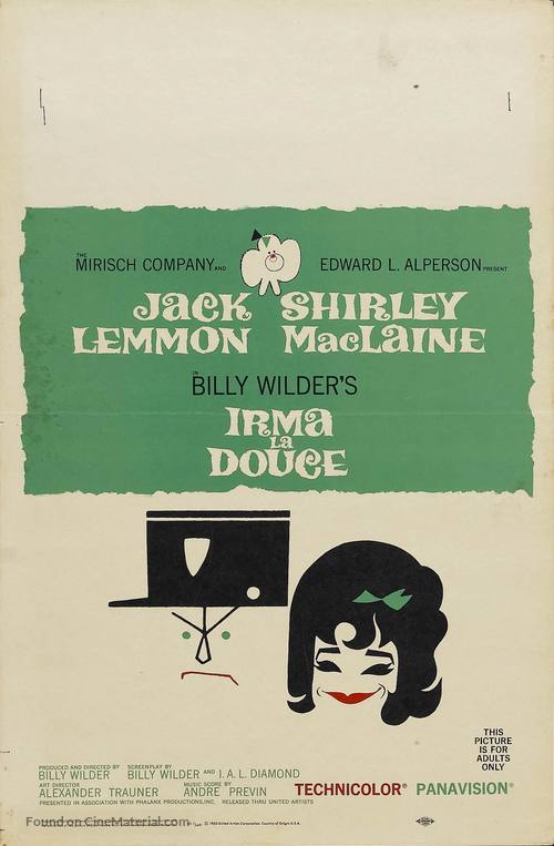 Irma la Douce - Movie Poster