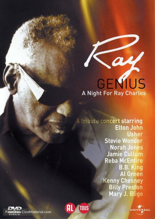 Genius: A Night for Ray Charles - Dutch Movie Cover