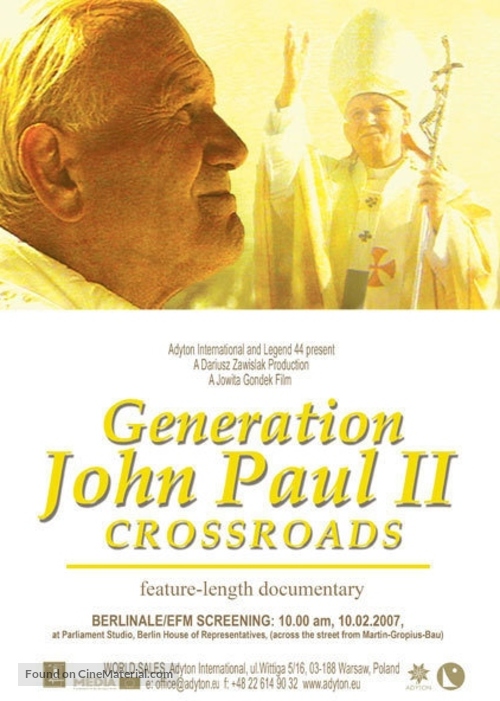 Generation John Paul II: Crossroads - poster