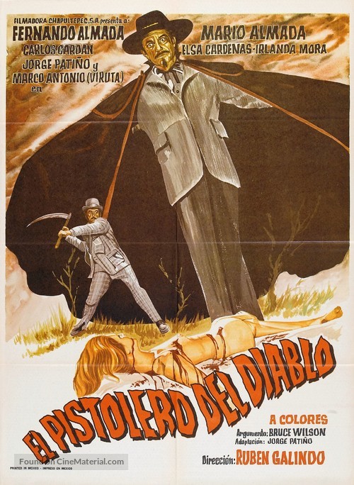 Pistolero del diablo - Mexican Movie Poster