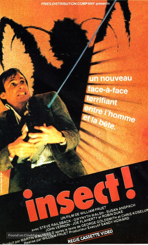 Blue Monkey - French VHS movie cover