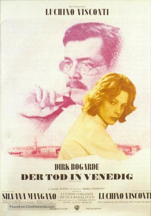 Morte a Venezia - German Movie Poster