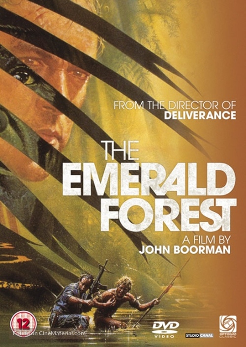 The Emerald Forest - British DVD movie cover