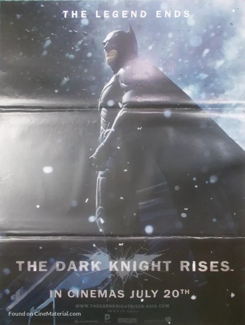 The Dark Knight Rises - Indian Movie Poster