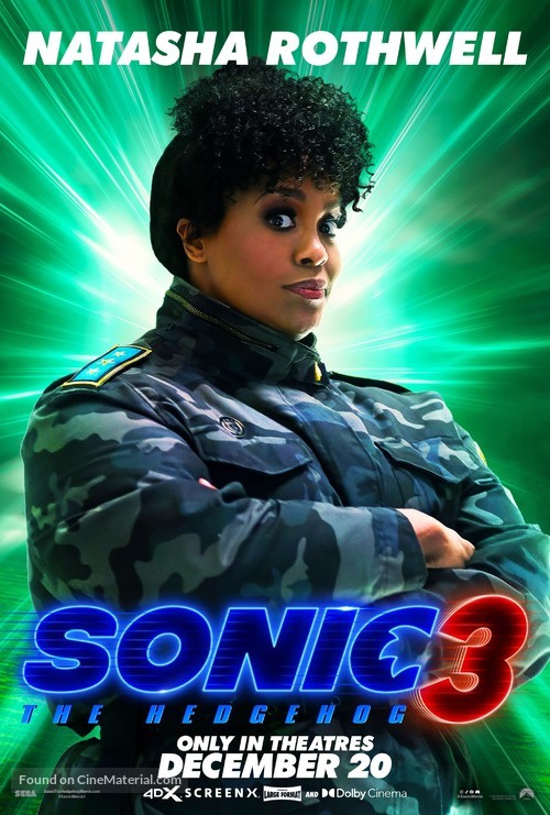 Sonic the Hedgehog 3 - Movie Poster