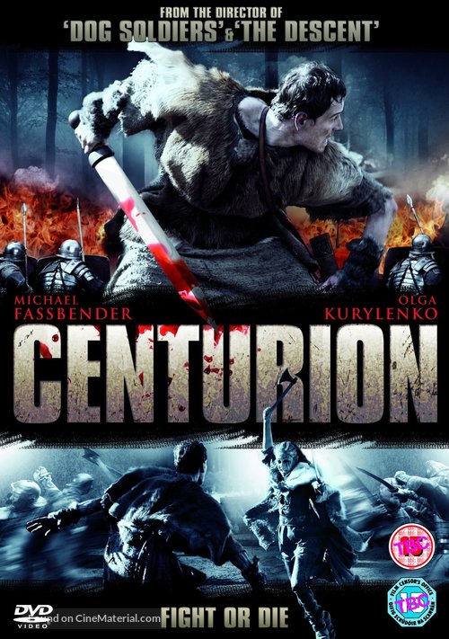 Centurion - British DVD movie cover