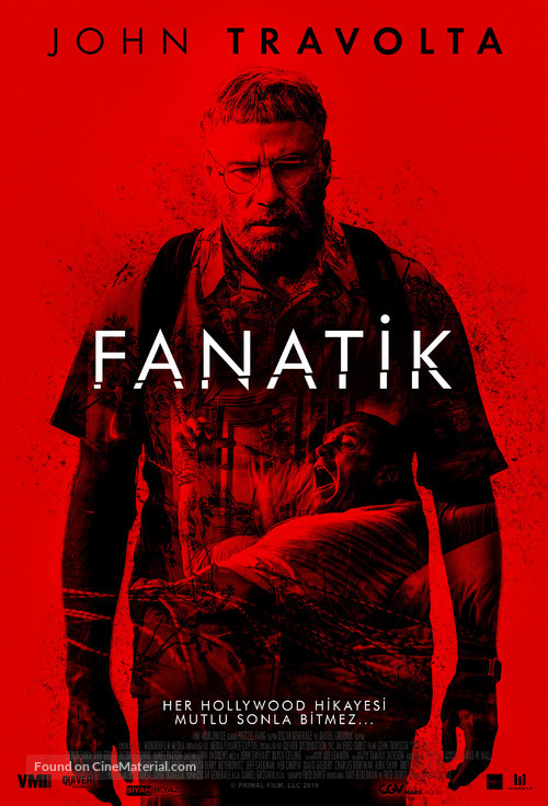 The Fanatic - Turkish Movie Poster