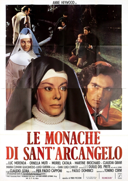Le monache di Sant&#039;Arcangelo - Italian Movie Poster