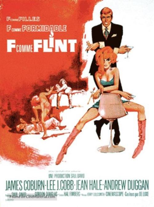 In Like Flint - French Movie Poster