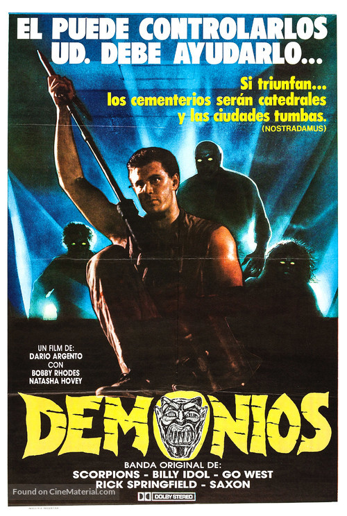 Demoni - Argentinian Movie Poster