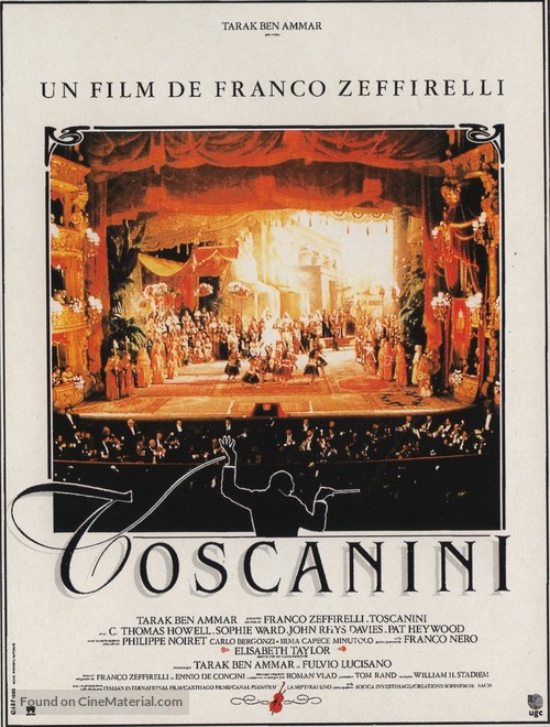 Il giovane Toscanini - French Movie Poster