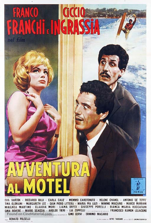 Avventura al motel - Italian Movie Poster