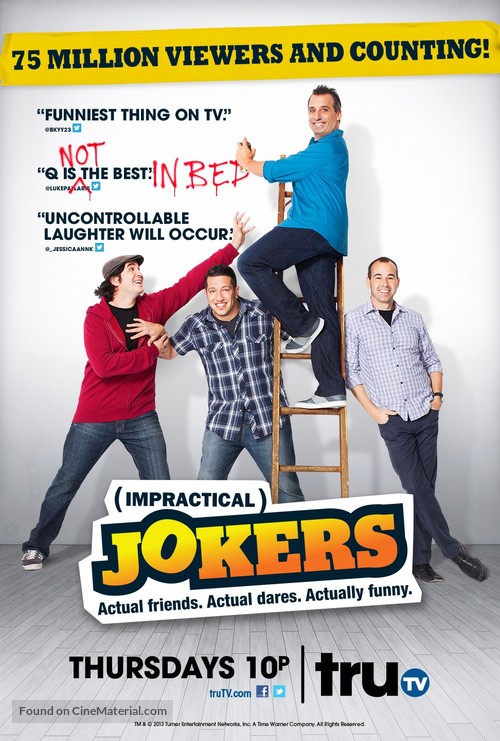 "Impractical Jokers" movie poster