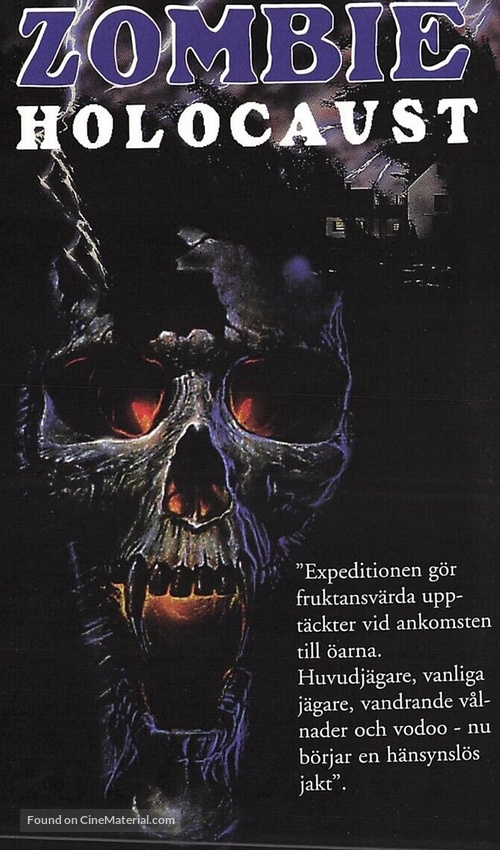 Zombi Holocaust - Swedish VHS movie cover