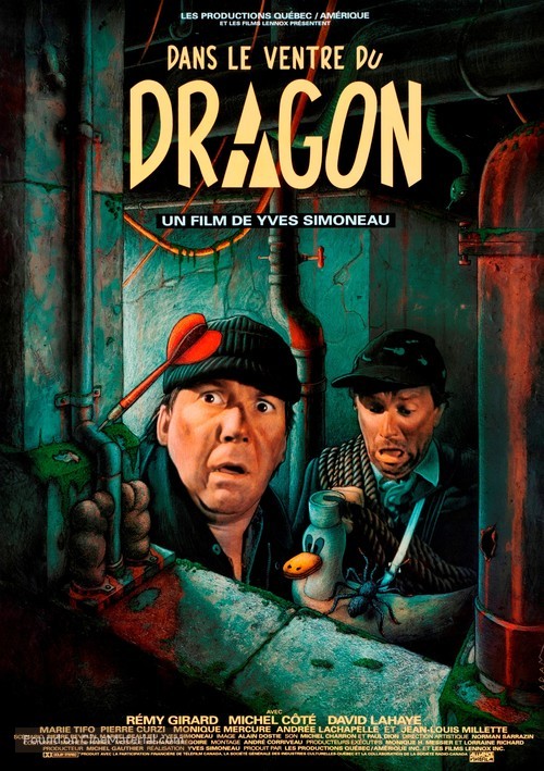 Dans le ventre du dragon - French Movie Poster
