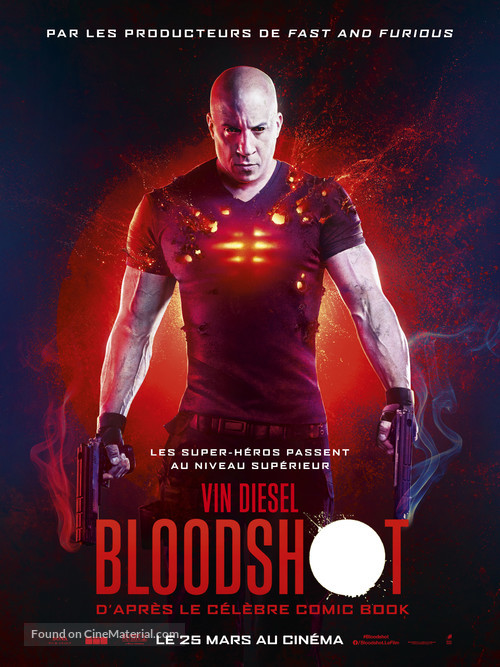 Bloodshot - French Movie Poster