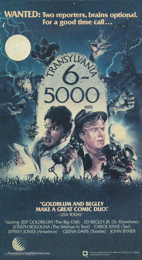 Transylvania 6-5000 - Movie Cover