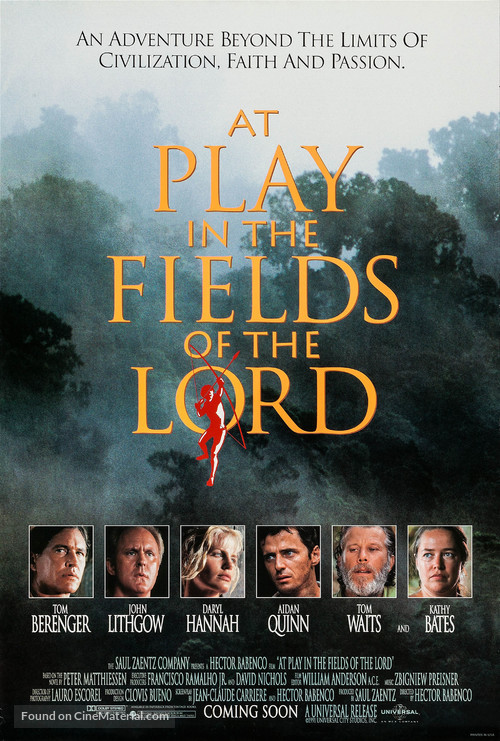 At Play in the Fields of the Lord - Movie Poster