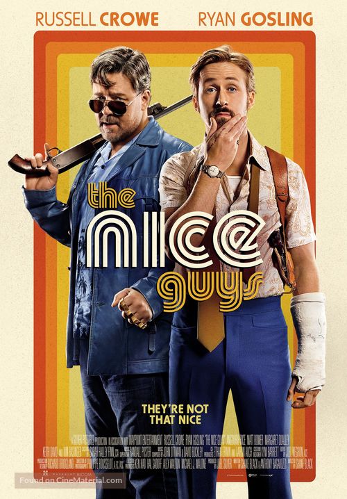 The Nice Guys - Dutch Movie Poster