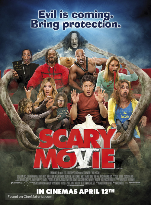 Scary Movie 5 - British Movie Poster