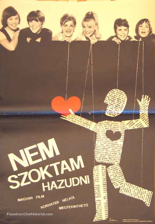 Nem szoktam hazudni - Hungarian Movie Poster