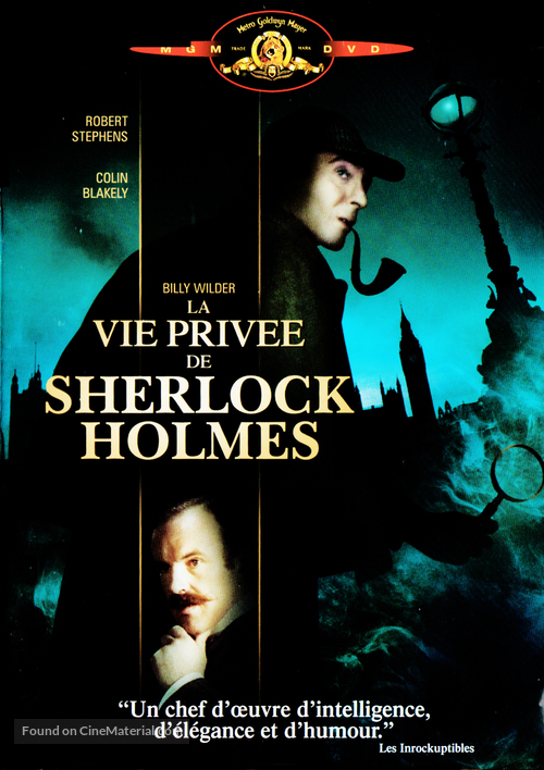 The Private Life of Sherlock Holmes - French Movie Cover