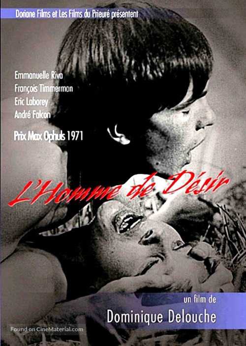 L&#039;homme de d&eacute;sir - French Movie Poster