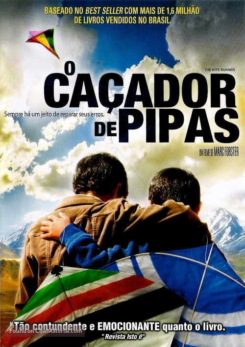 The Kite Runner - Brazilian DVD movie cover