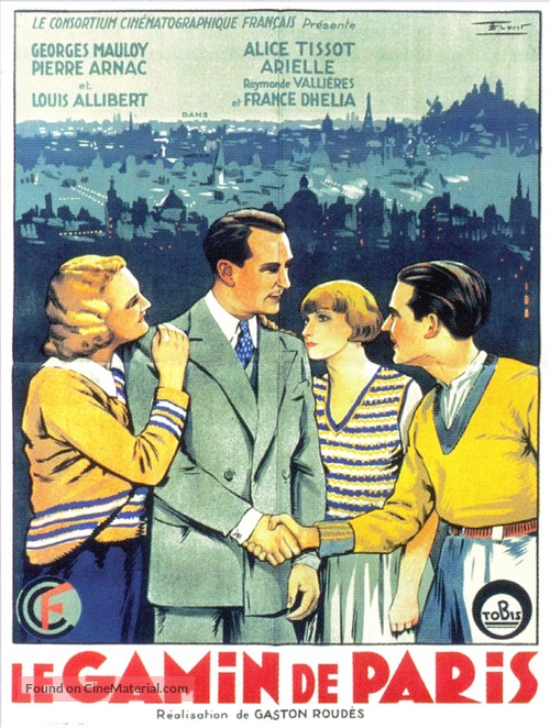 Le gamin de Paris - French Movie Poster