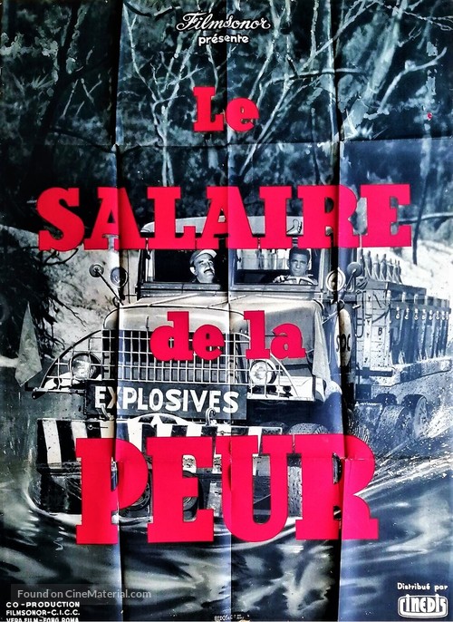 Le salaire de la peur - French Movie Poster