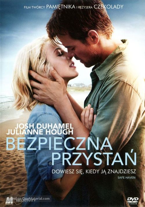 Safe Haven - Polish DVD movie cover