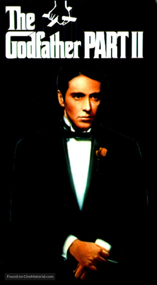 The Godfather: Part II - VHS movie cover