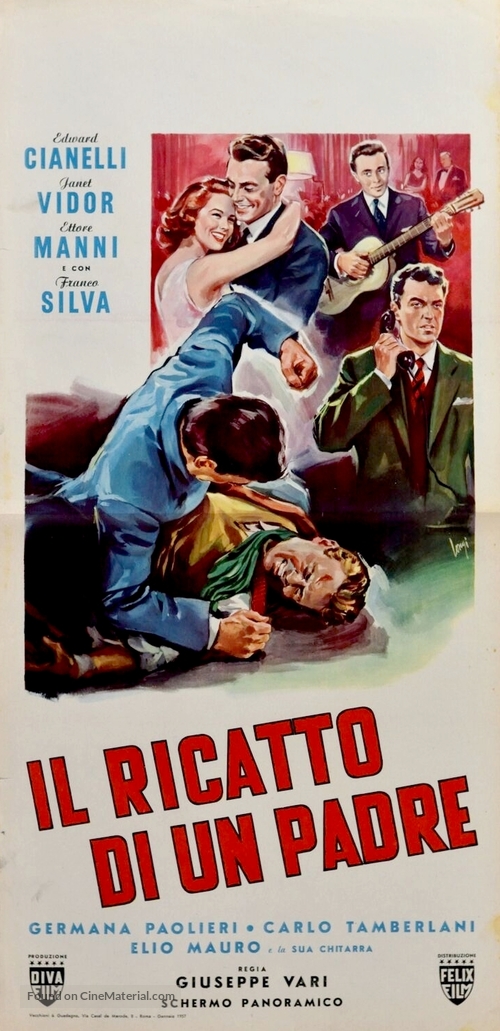 Il ricatto di un padre - Italian Movie Poster