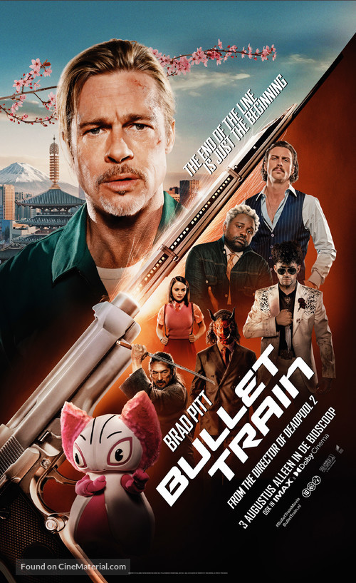 Bullet Train - Dutch Movie Poster