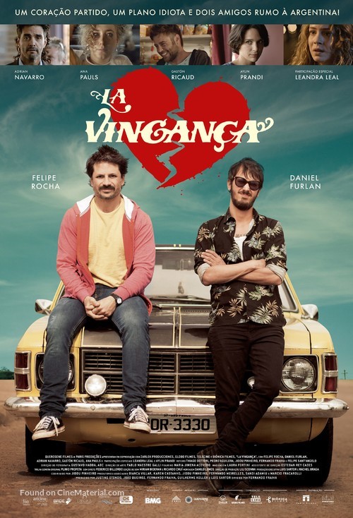 La Vingan&ccedil;a - Brazilian Movie Poster