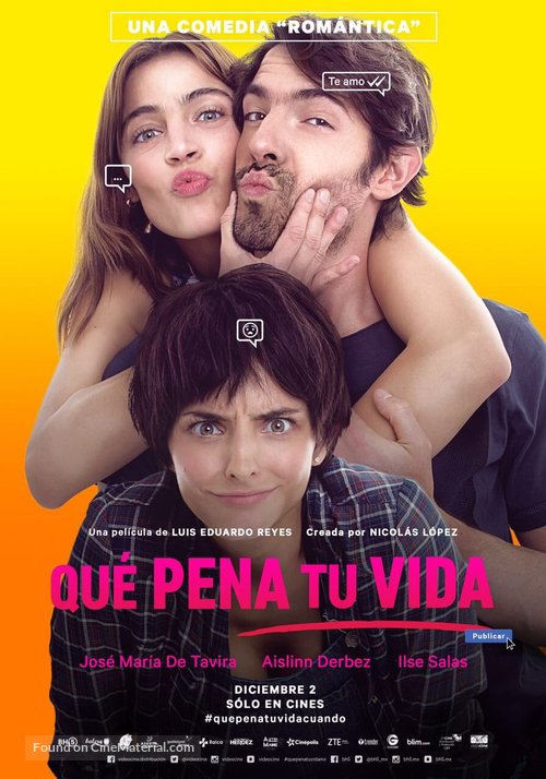 Que Pena Tu Vida - Mexican Movie Poster