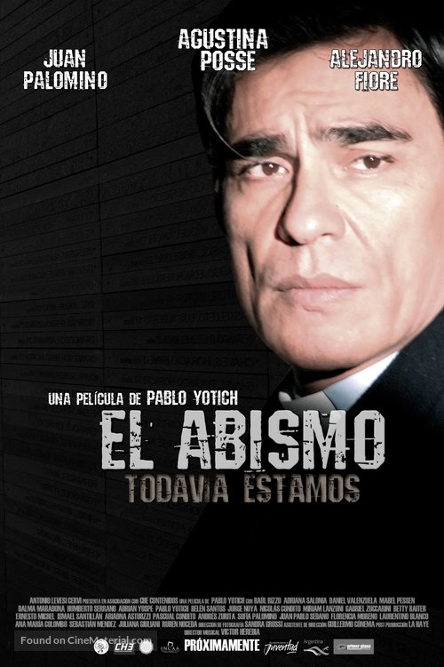 El abismo... todav&iacute;a estamos - Argentinian Movie Poster