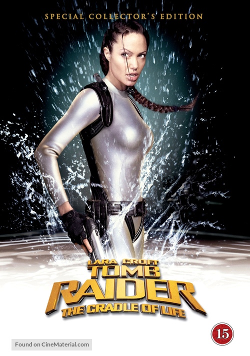 Lara Croft Tomb Raider: The Cradle of Life - Danish DVD movie cover
