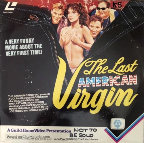 The Last American Virgin - British Movie Cover