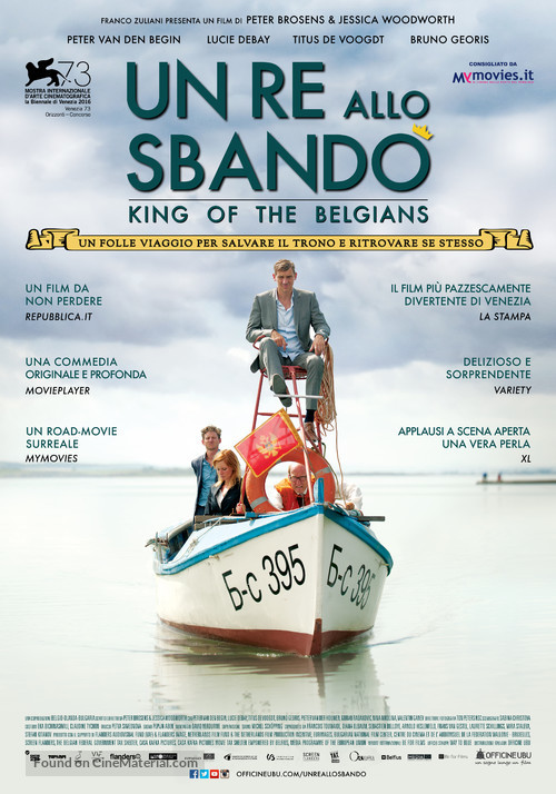 King of the Belgians - Italian Movie Poster