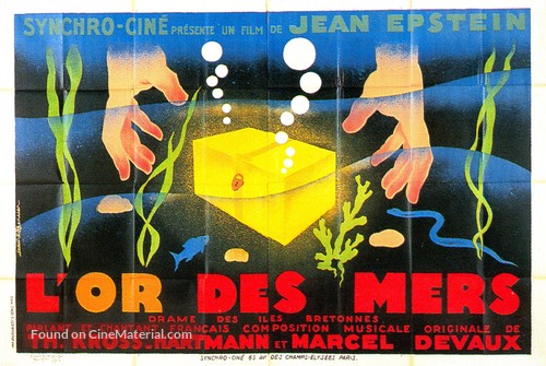 L&#039;or des mers - French Movie Poster