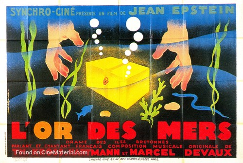L&#039;or des mers - French Movie Poster