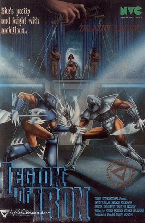 Legion of Iron - Polish VHS movie cover