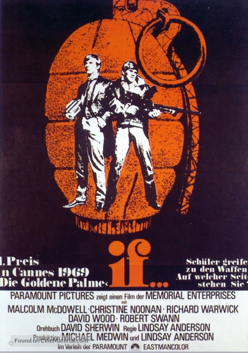 If.... - German Movie Poster