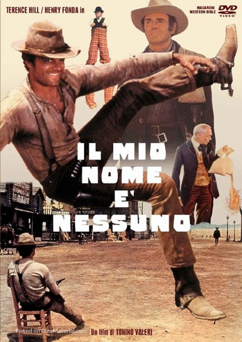 Il Mio Nome E Nessuno - Italian DVD movie cover
