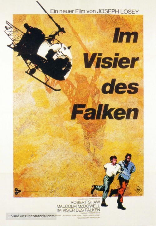 Figures in a Landscape - German Movie Poster
