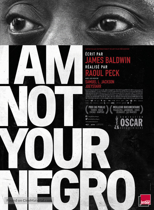 I Am Not Your Negro - French Movie Poster