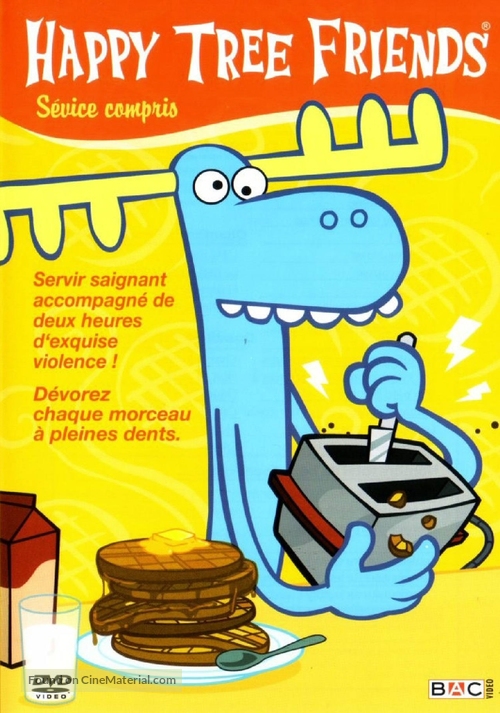 &quot;Happy Tree Friends&quot; - French DVD movie cover