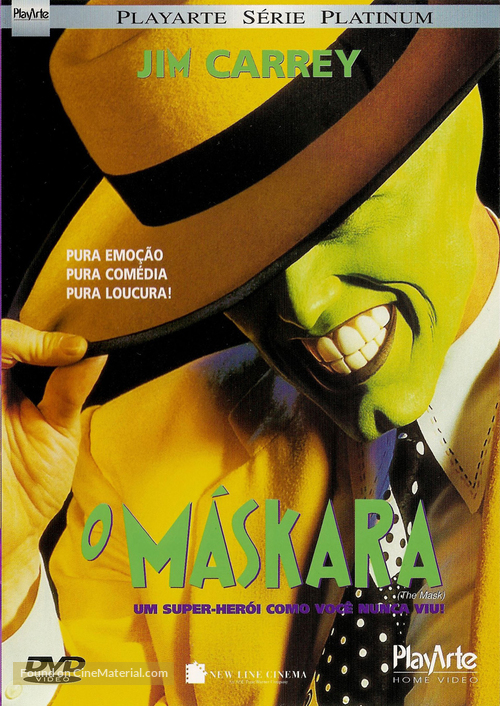 The Mask - Brazilian DVD movie cover