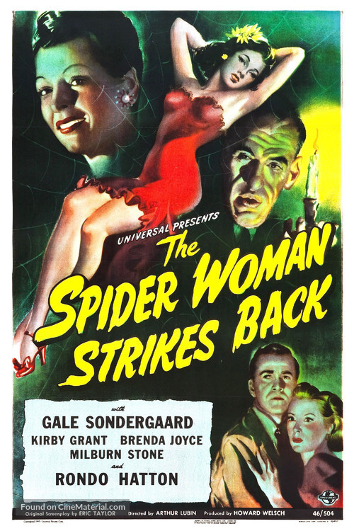 The Spider Woman Strikes Back - Movie Poster